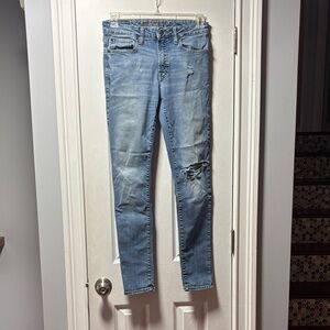 American Eagle Outfitters Light Blue Next level flex!